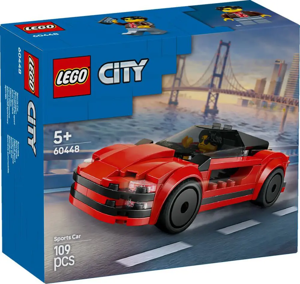 Lego City 60448 Kırmızı Spor Araba Lego City 60448 Kırmızı Spor Araba