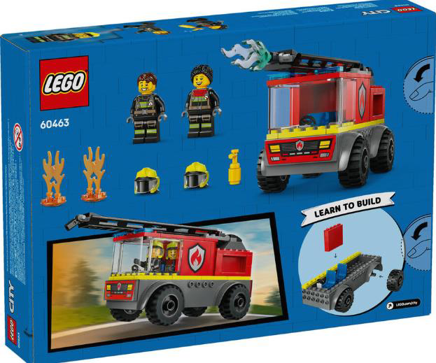 LEGO CITY 60463 MERDIVENLI ITFAIYE KAMYONU-8