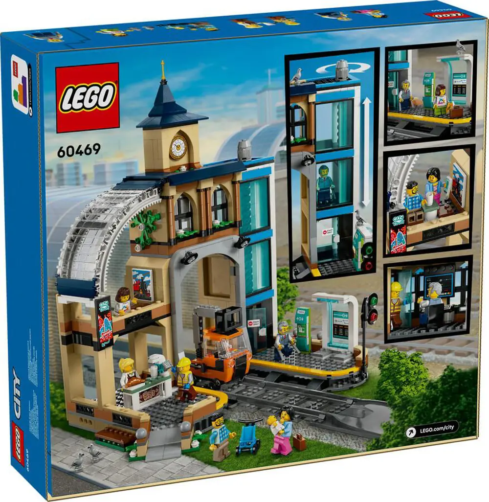 Lego City 60469 Merkez Tren İstasyonu