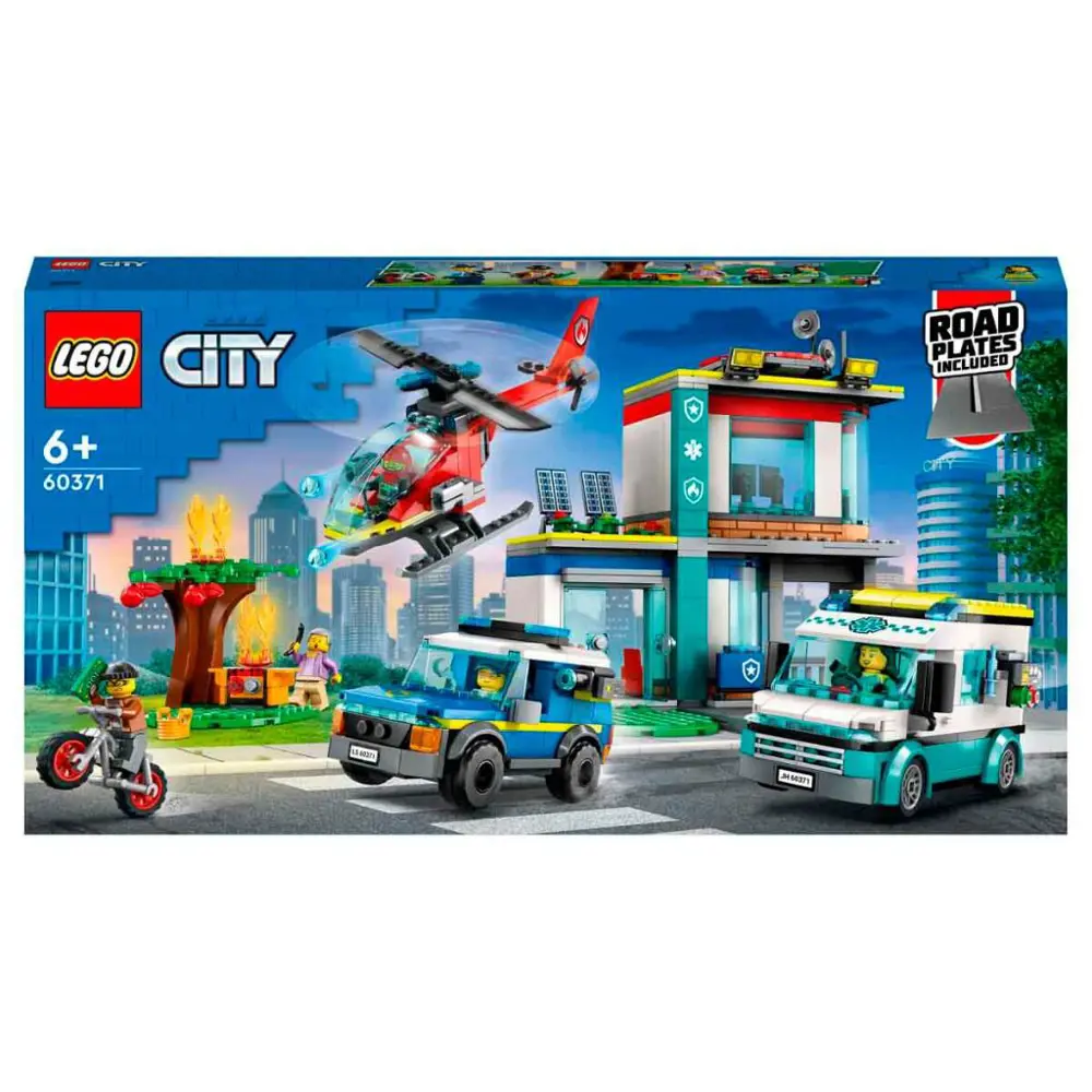 LEGO City Acil Durum Araçları Merkezi 60371 LEGO City Acil Durum Araçları Merkezi 60371