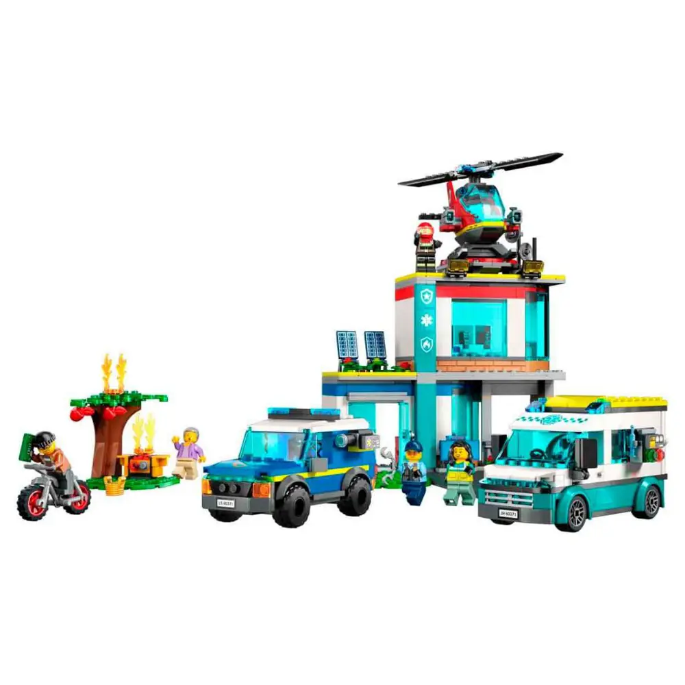 LEGO City Acil Durum Araçları Merkezi 60371 LEGO City Acil Durum Araçları Merkezi 60371