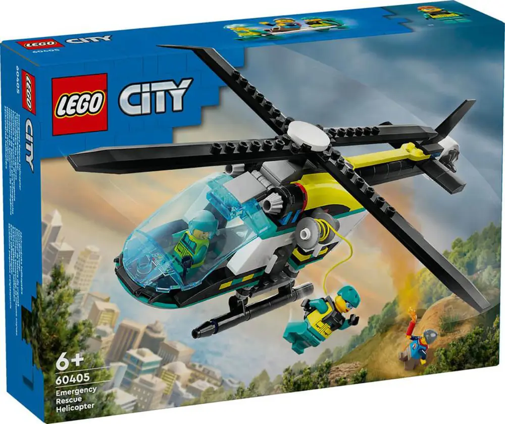 Lego City Acil Kurtarma Helikopteri 60405