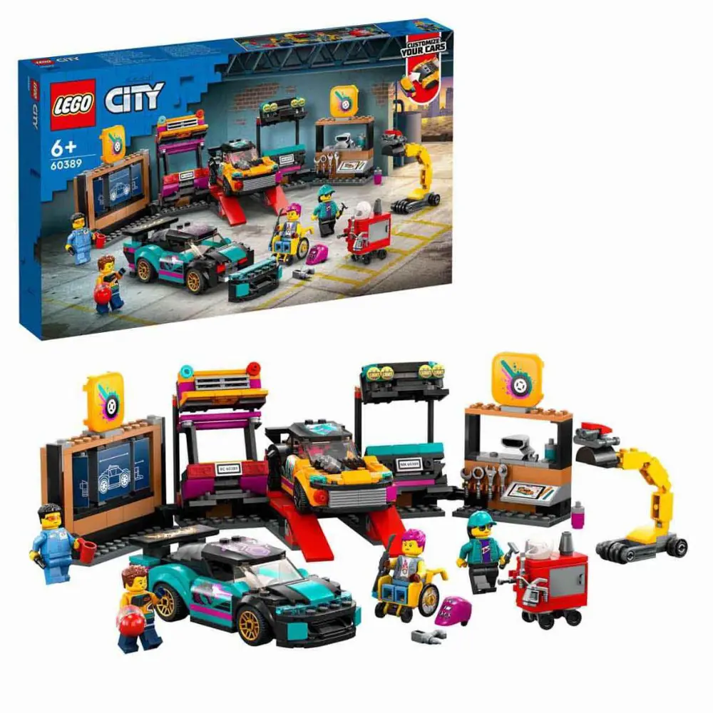 LEGO City Araç Modifiye Atölyesi 60389