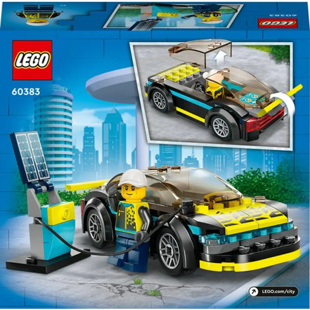 Lego City Elektrikli Spor Araba 60383 Lego City Elektrikli Spor Araba 60383
