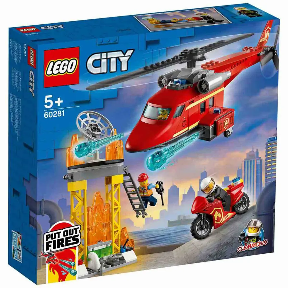 LEGO City Fire İtfaiye Kurtarma Helikopteri 60281