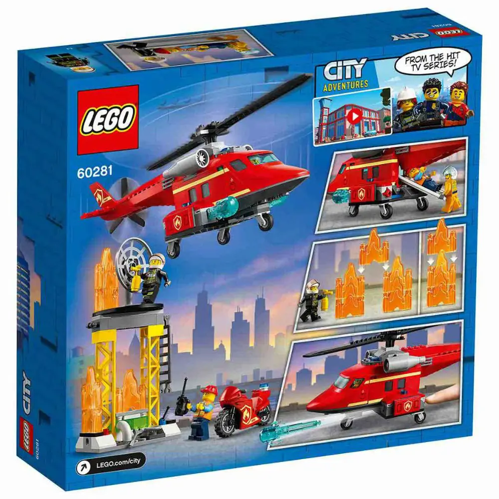 LEGO City Fire İtfaiye Kurtarma Helikopteri 60281