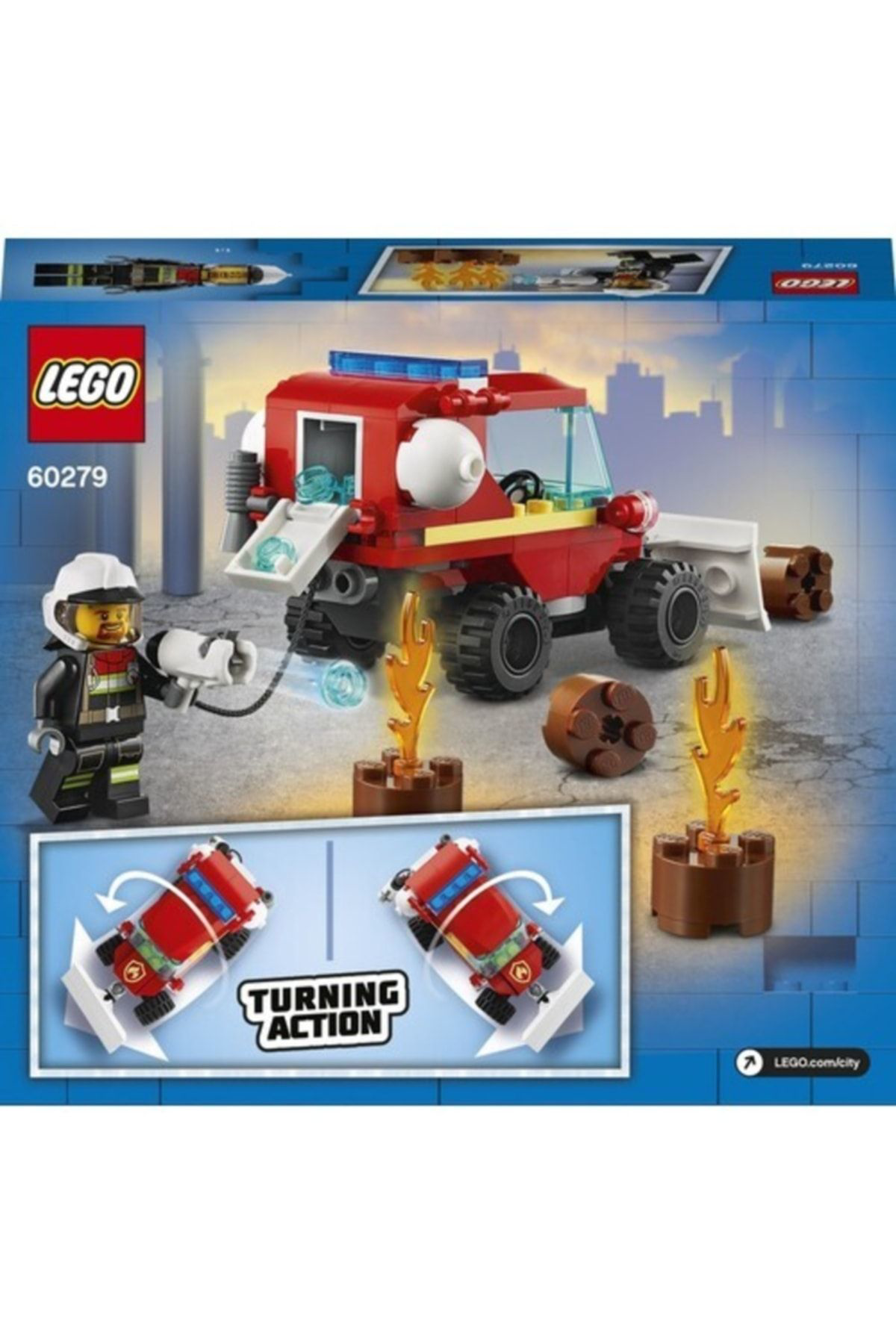 LEGO ® City Itfaiye Jipi 60279 - Çocuklar Için Oyuncak Yapım Seti