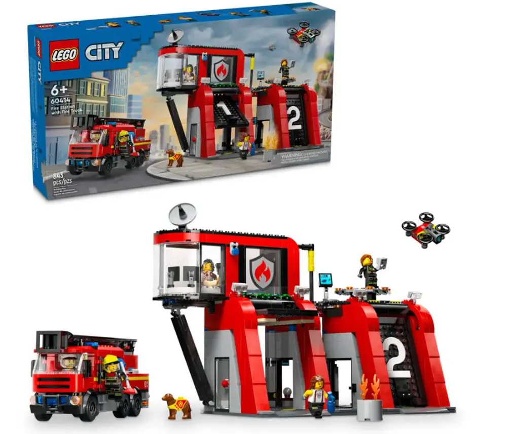 Lego City İtfaiye Kamyonlu İtfaiye Merkezi 60414 Lego City İtfaiye Kamyonlu İtfaiye Merkezi 60414