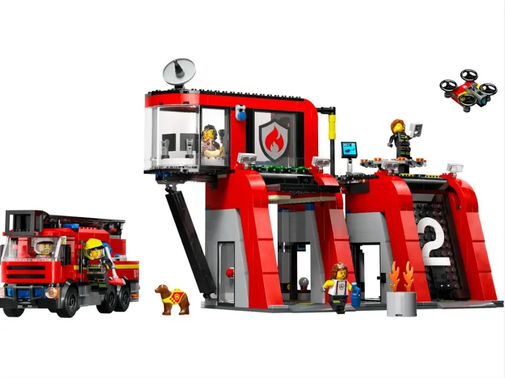 Lego City İtfaiye Kamyonlu İtfaiye Merkezi 60414 Lego City İtfaiye Kamyonlu İtfaiye Merkezi 60414