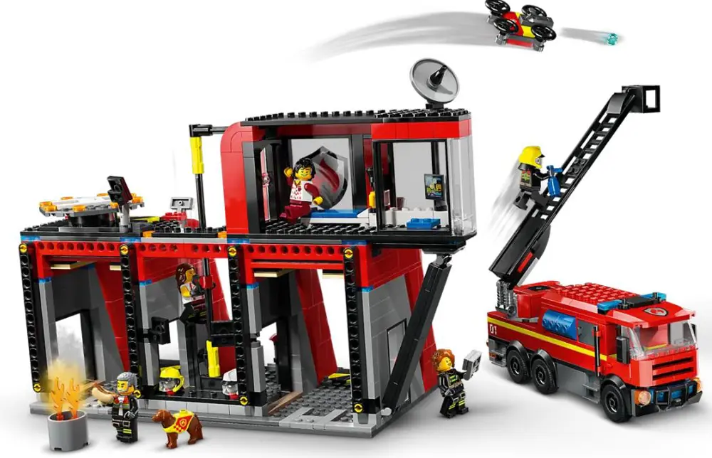Lego City İtfaiye Kamyonlu İtfaiye Merkezi 60414 Lego City İtfaiye Kamyonlu İtfaiye Merkezi 60414