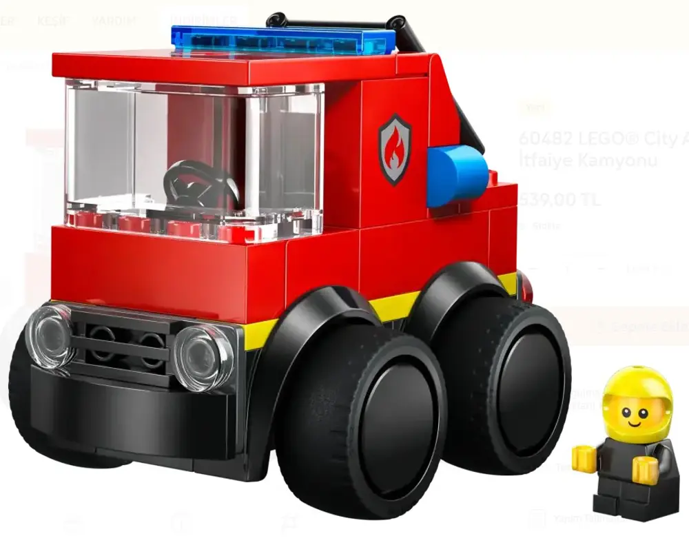 Lego City İtfaiye Kamyonu 60482