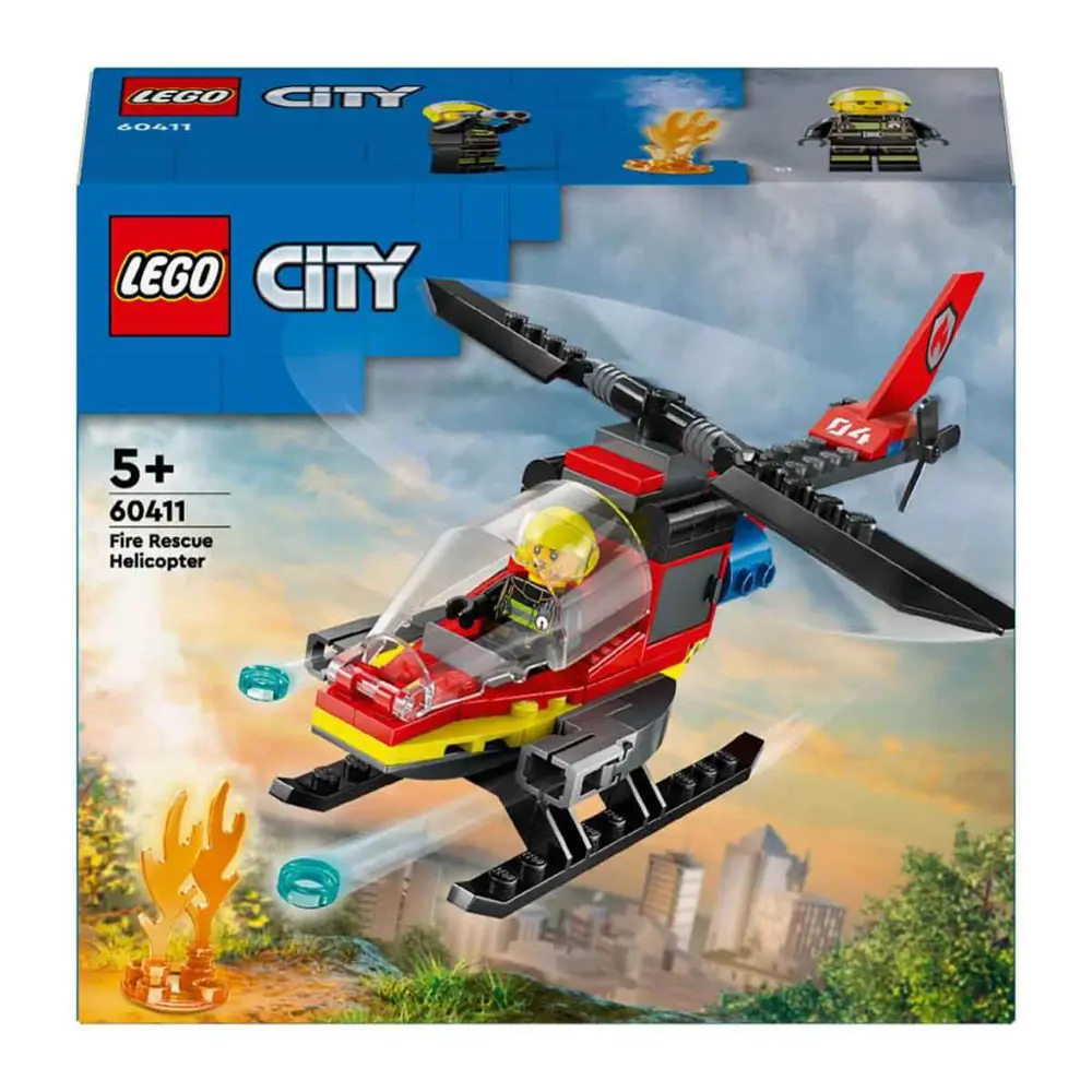 LEGO City İtfaiye Kurtarma Helikopteri 60411