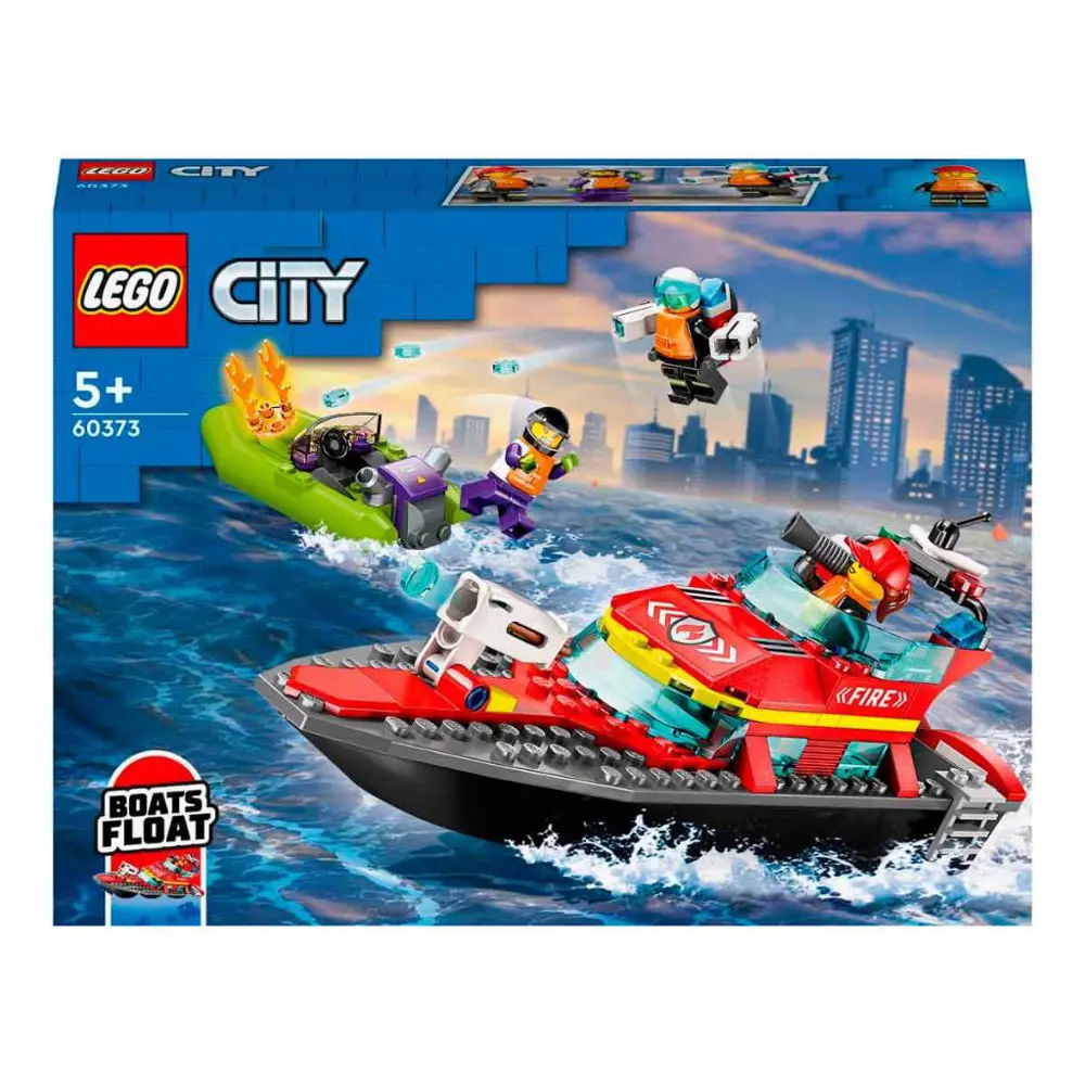 LEGO City İtfaiye Kurtarma Teknesi 60373 LEGO City İtfaiye Kurtarma Teknesi 60373