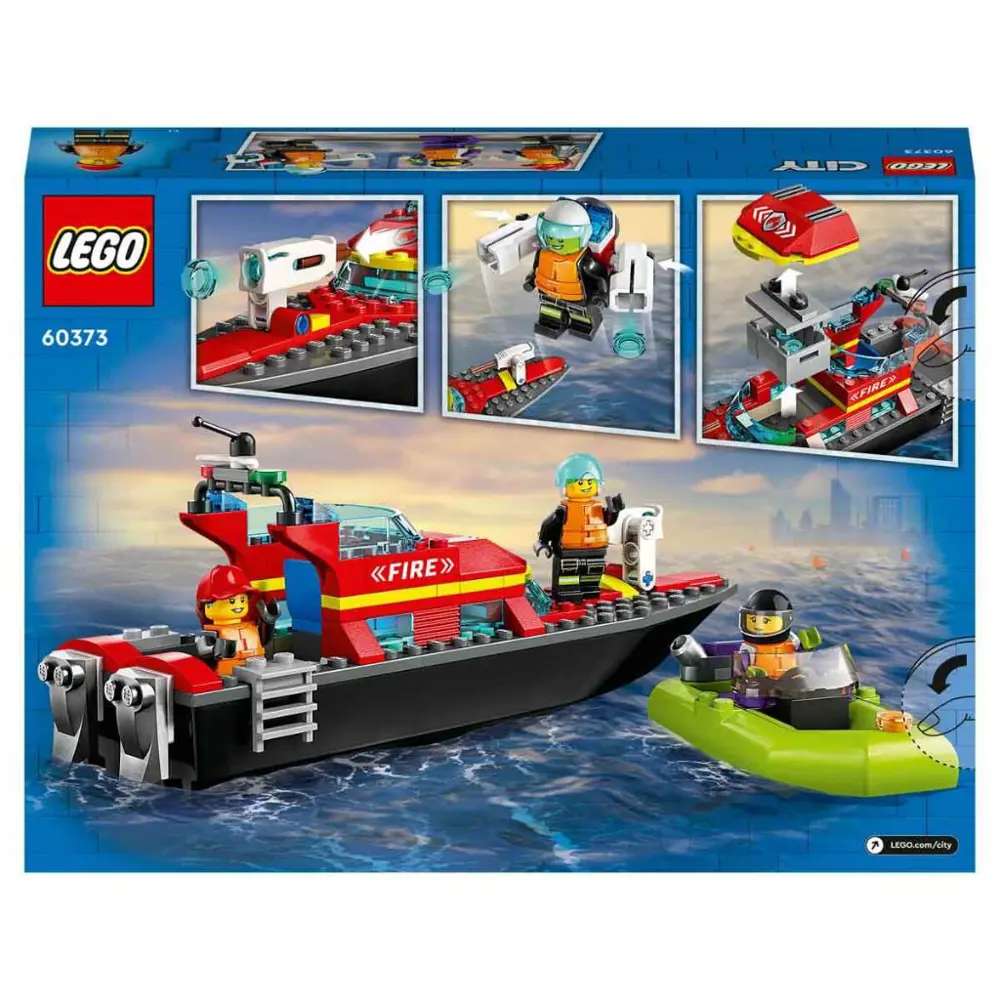 LEGO City İtfaiye Kurtarma Teknesi 60373 LEGO City İtfaiye Kurtarma Teknesi 60373
