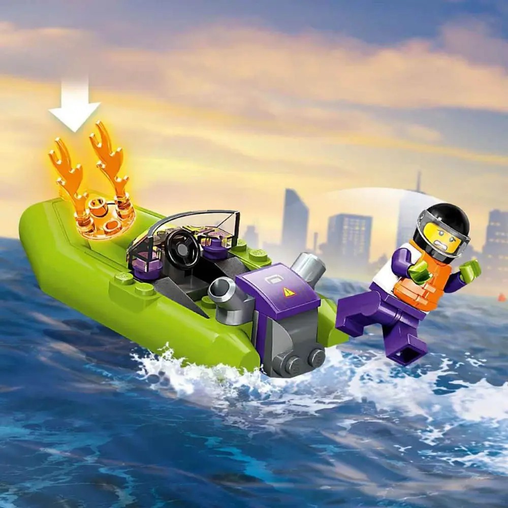 LEGO City İtfaiye Kurtarma Teknesi 60373 LEGO City İtfaiye Kurtarma Teknesi 60373