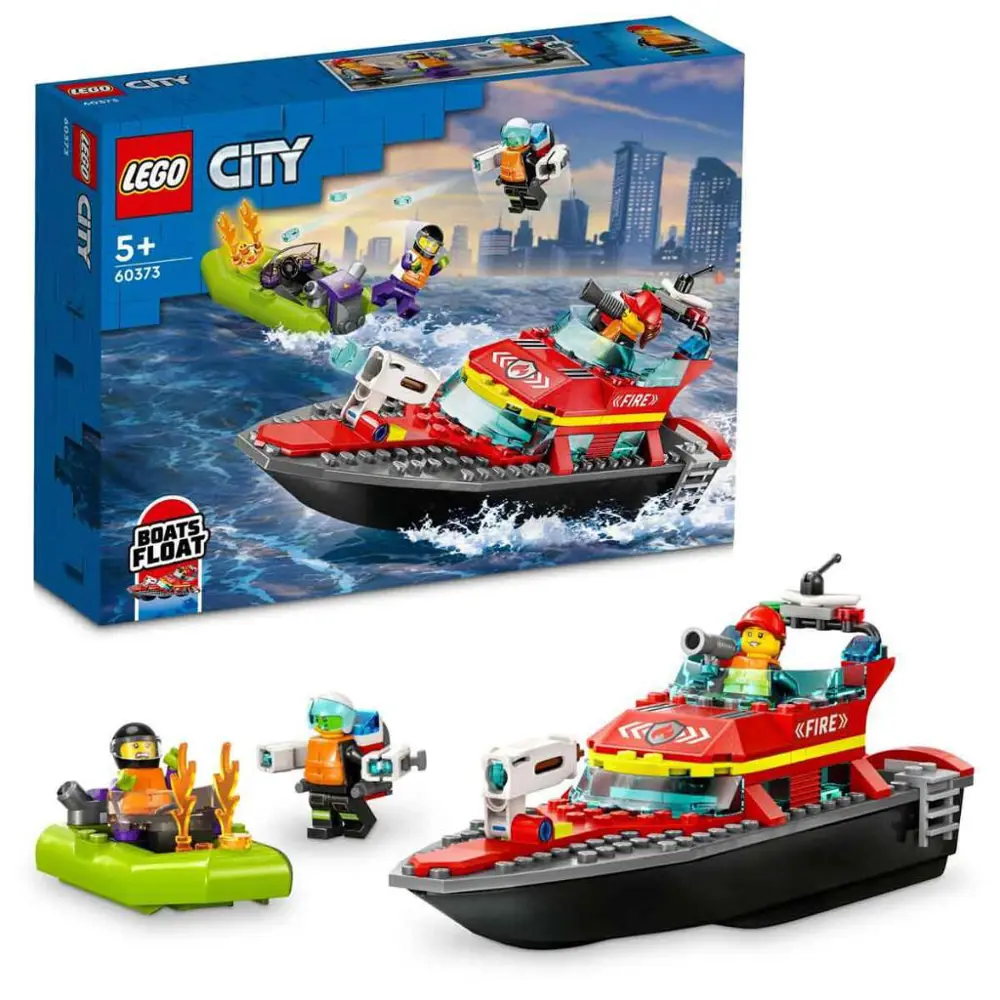 LEGO City İtfaiye Kurtarma Teknesi 60373 LEGO City İtfaiye Kurtarma Teknesi 60373