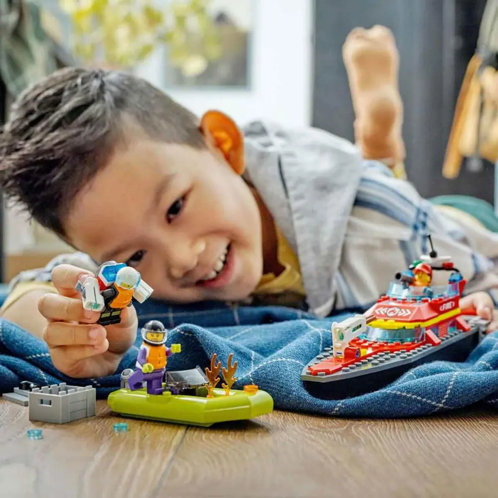 LEGO City İtfaiye Kurtarma Teknesi 60373 LEGO City İtfaiye Kurtarma Teknesi 60373