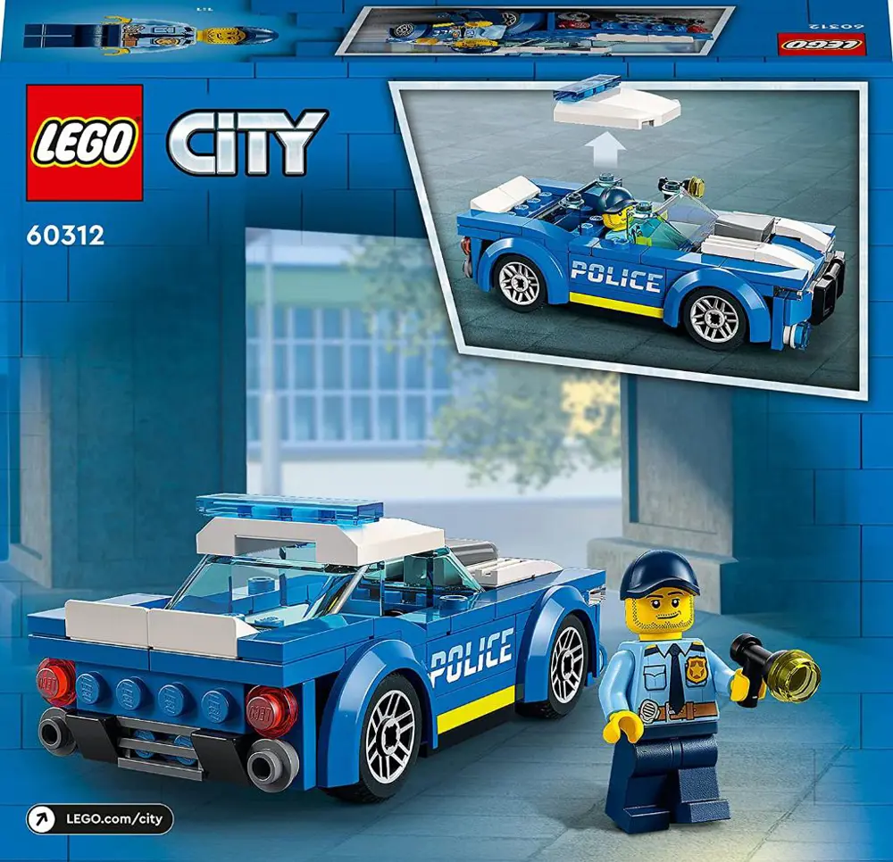 LEGO City Polis Arabası - 5 Yaş ve Üzeri Çocuklar için Tasarlanmı