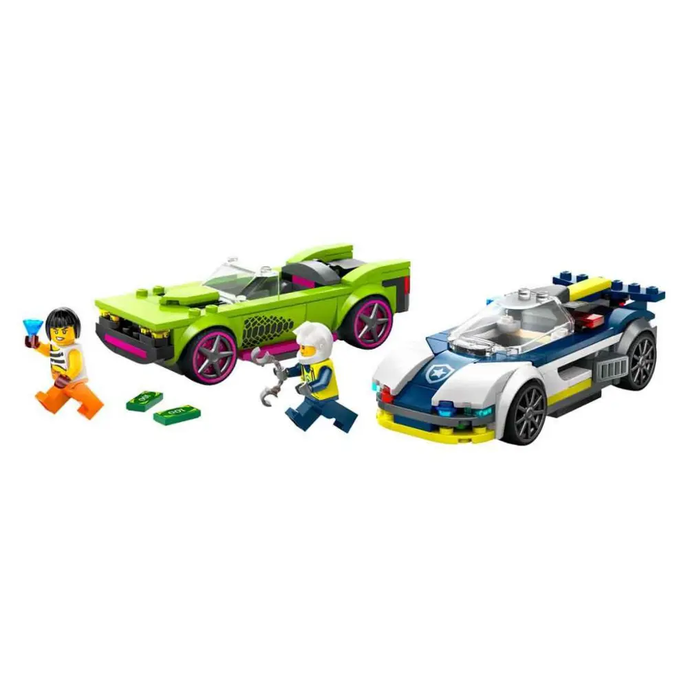 LEGO® City Polis Arabası ve Spor Araba Takibi 60415 LEGO® City Polis Arabası ve Spor Araba Takibi 60415