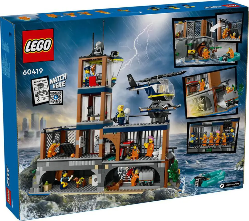 Lego City Polis Hapishane Adası 60419