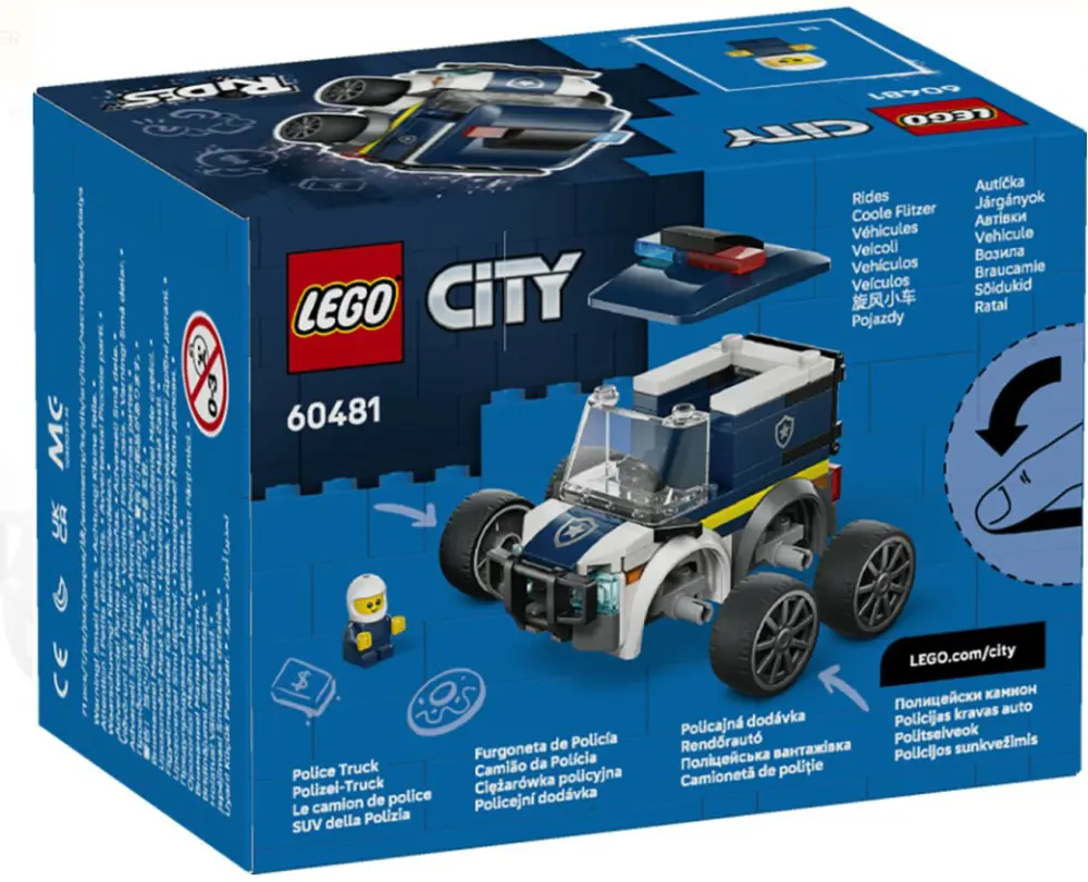 Lego City Polis Kamyonu 60481