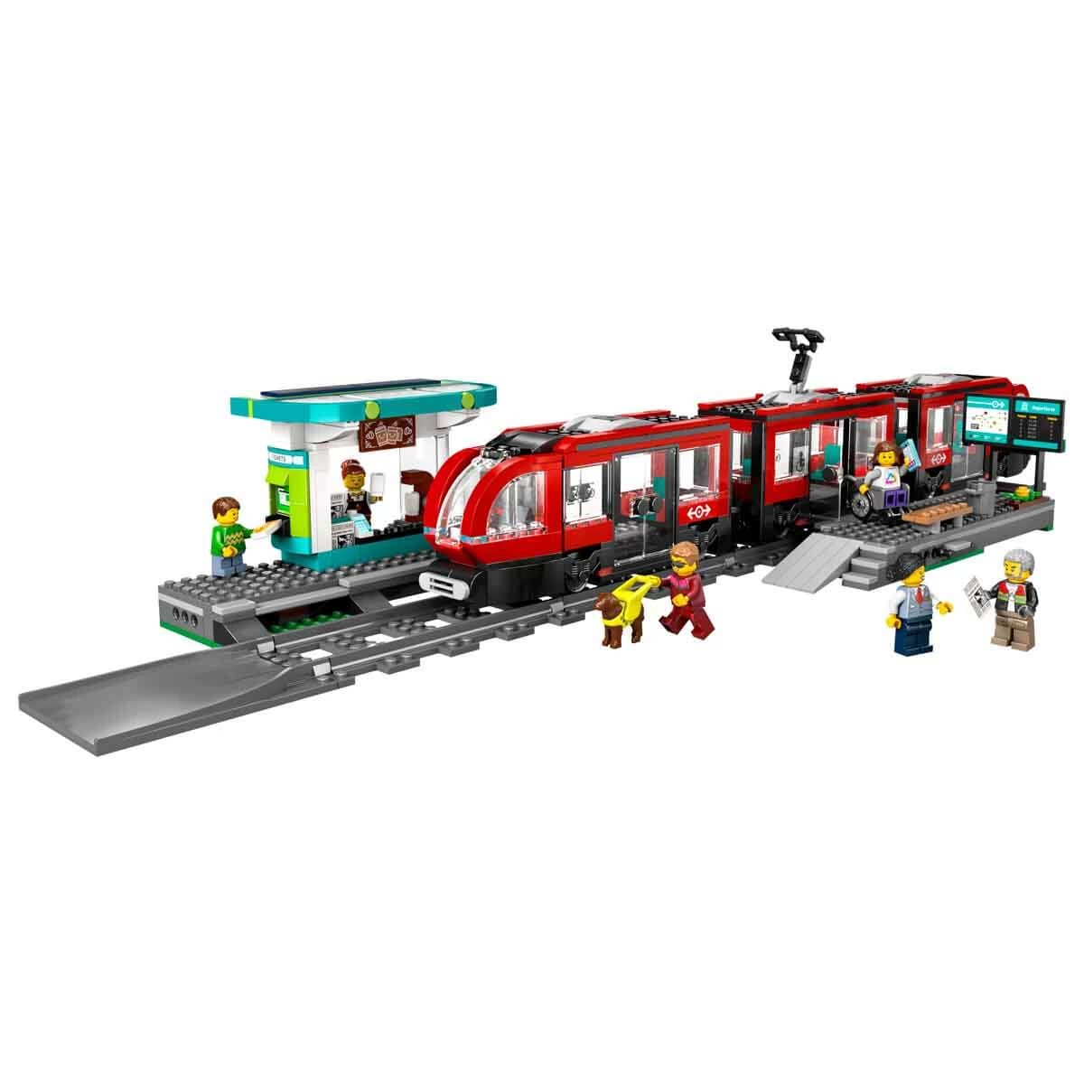 LEGO City Şehir Merkezi Tramvay İstasyonu 60423