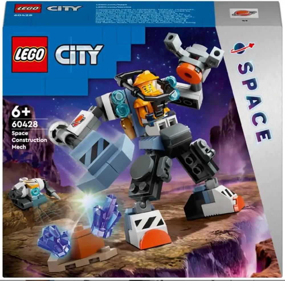 Lego City Space 60428 Uzay İnşaat Robotu Lego City Space 60428 Uzay İnşaat Robotu