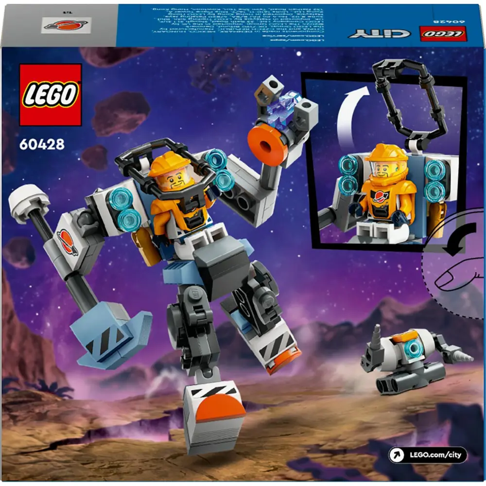 Lego City Space 60428 Uzay İnşaat Robotu Lego City Space 60428 Uzay İnşaat Robotu
