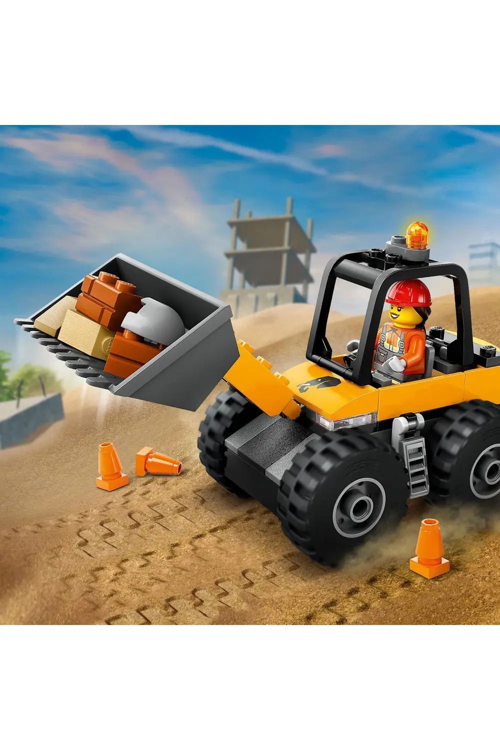 LEGO CİTY TEKERLEKLİ YÜKLEYİCİ LEGO CİTY TEKERLEKLİ YÜKLEYİCİ
