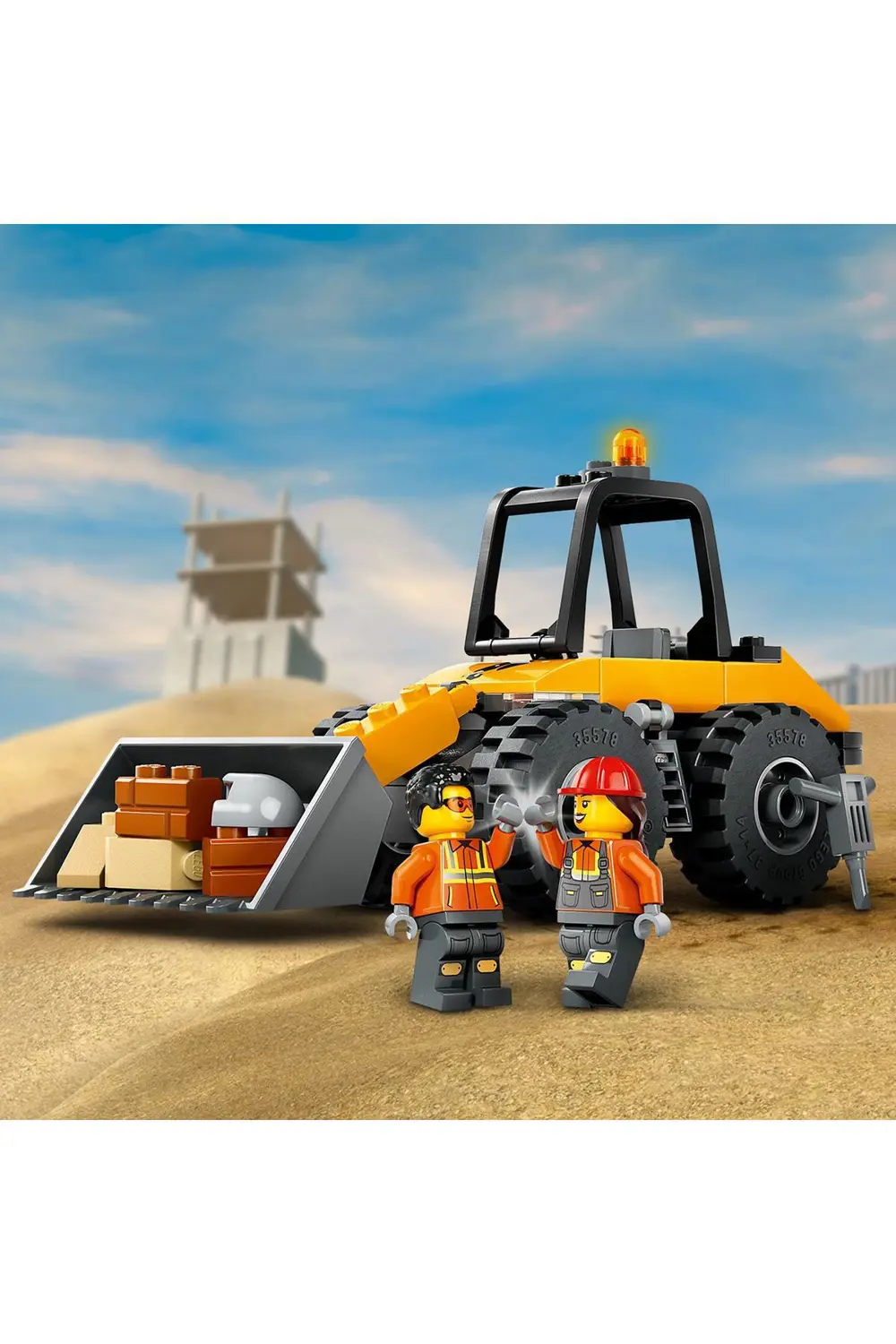LEGO CİTY TEKERLEKLİ YÜKLEYİCİ LEGO CİTY TEKERLEKLİ YÜKLEYİCİ
