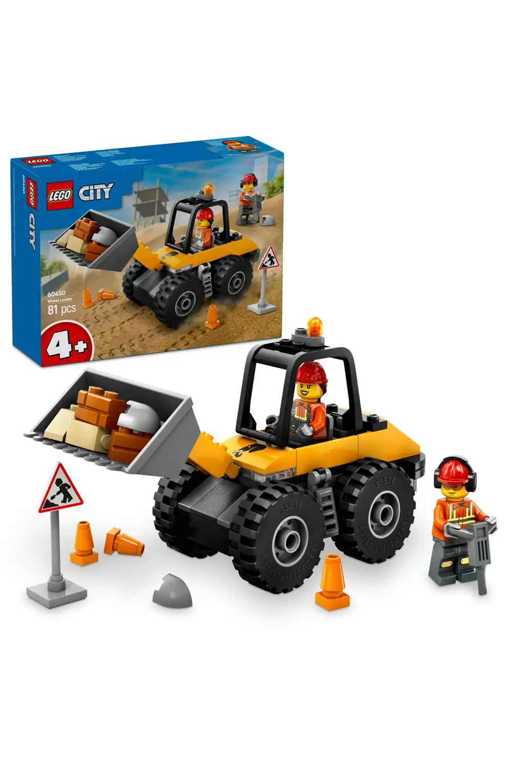 LEGO CİTY TEKERLEKLİ YÜKLEYİCİ LEGO CİTY TEKERLEKLİ YÜKLEYİCİ