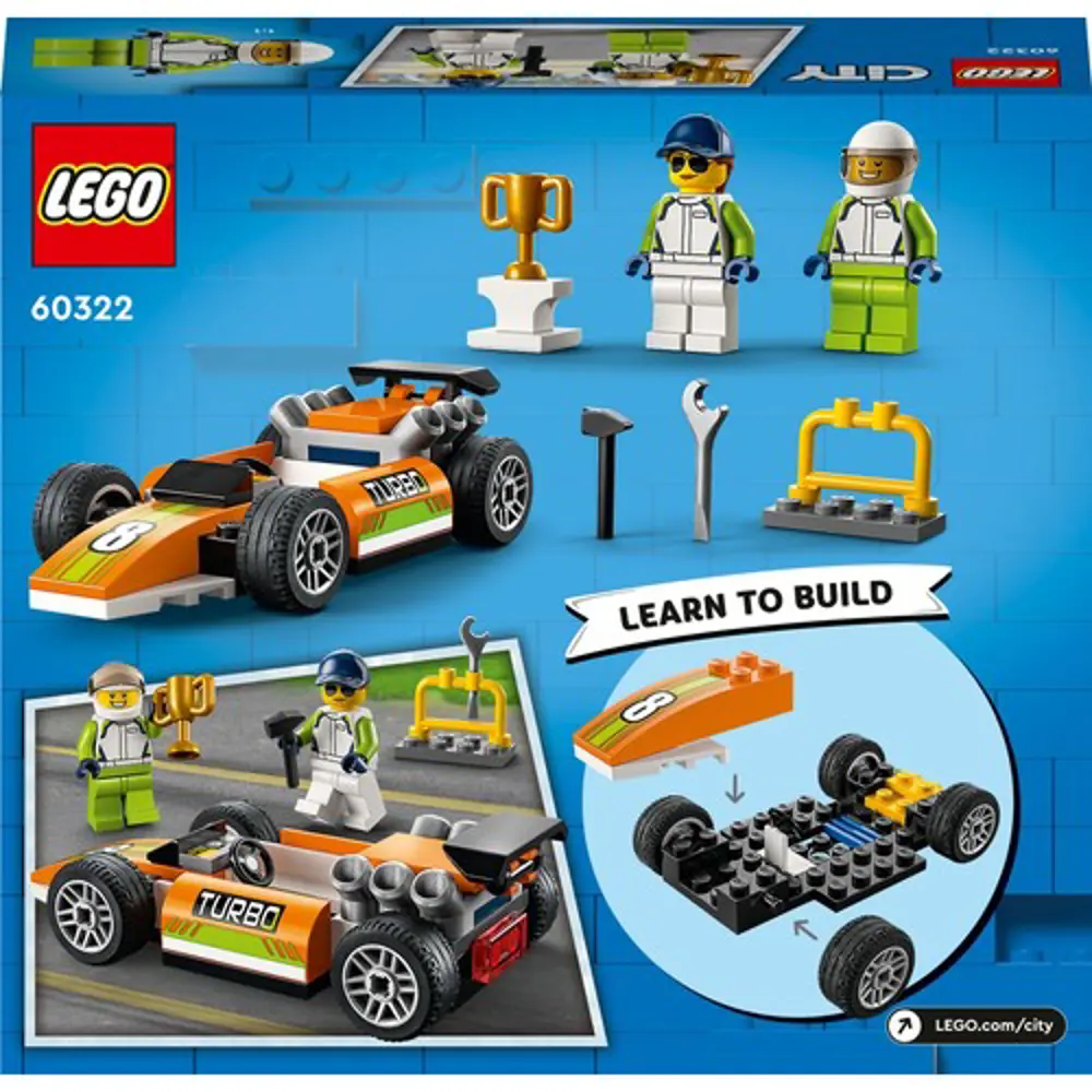 LEGO® City Yarış Arabası 60322 LEGO® City Yarış Arabası 60322