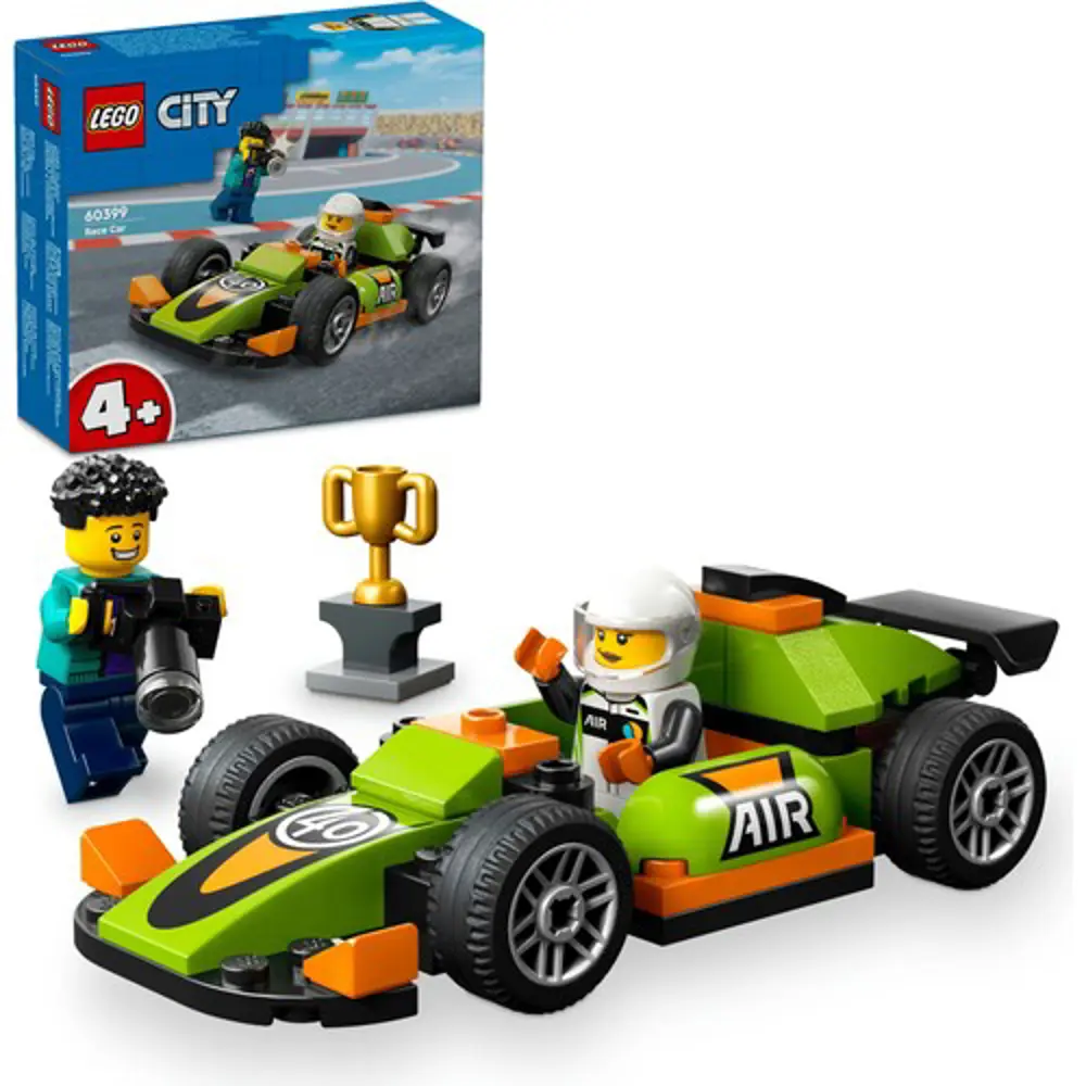 Lego City Yeşil Yarış Arabası 60399 Lego City Yeşil Yarış Arabası 60399