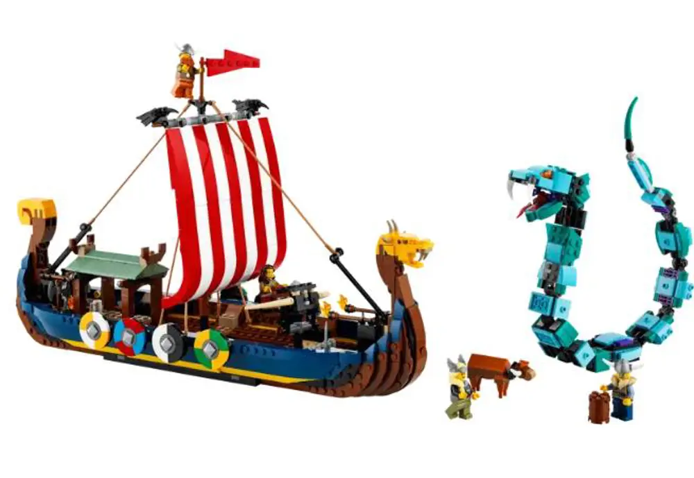 Lego Creator 31132 Viking Gemisi ve Midgard Yılanı Lego Creator 31132 Viking Gemisi ve Midgard Yılanı