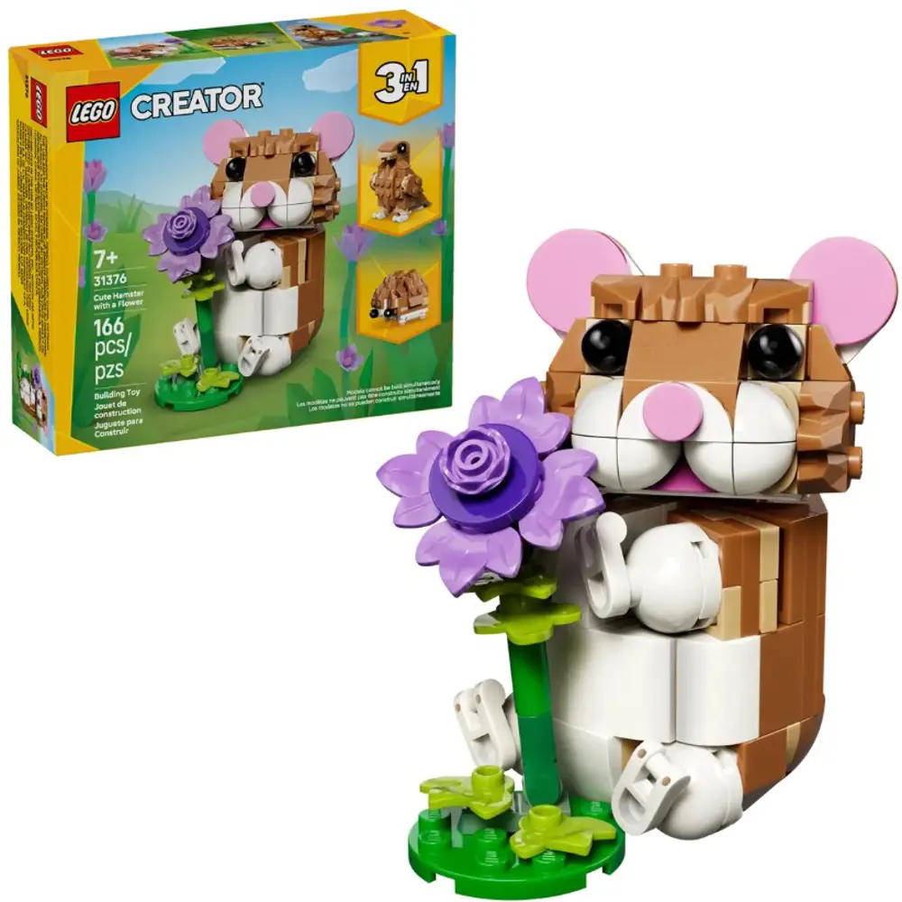 Lego Creator 3’ü 1 Arada Creator Cute Hamster with a Flower 31376 Lego Creator 3’ü 1 Arada Creator Cute Hamster with a Flower 31376