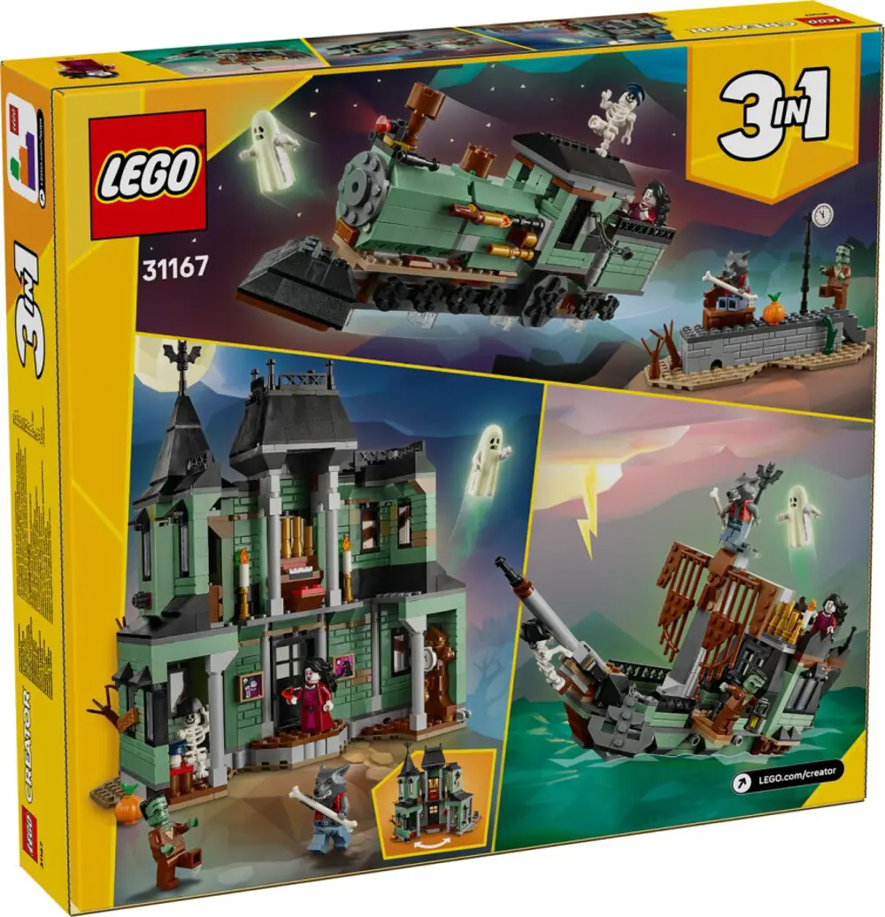 Lego Creator 3’ü 1 Arada Hayaletli Köşk 31167 Lego Creator 3’ü 1 Arada Hayaletli Köşk 31167