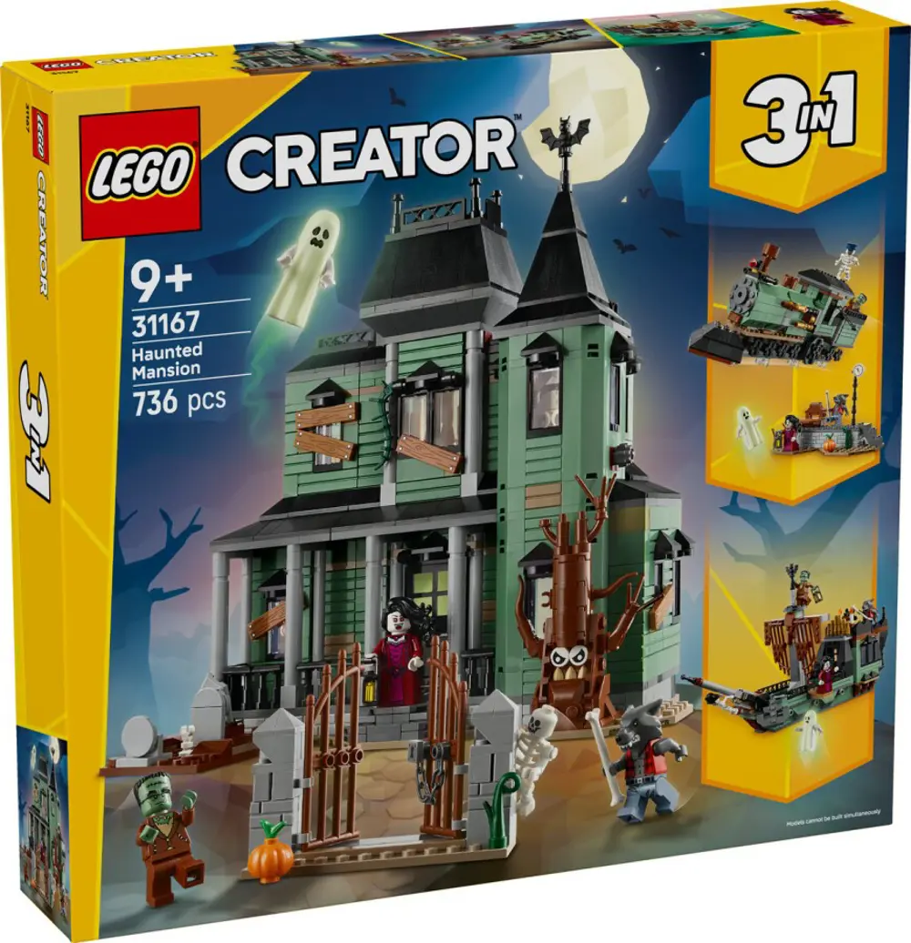 Lego Creator 3’ü 1 Arada Hayaletli Köşk 31167 Lego Creator 3’ü 1 Arada Hayaletli Köşk 31167