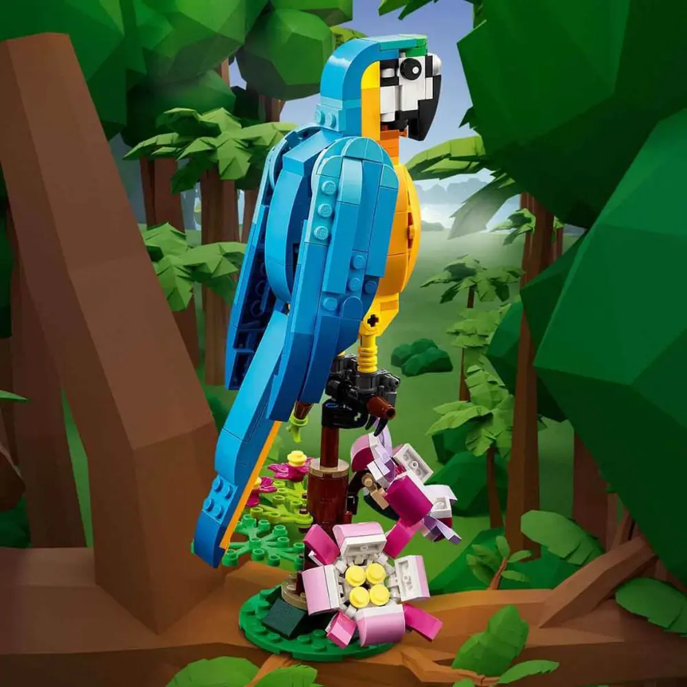 LEGO Creator Egzotik Papağan 31136