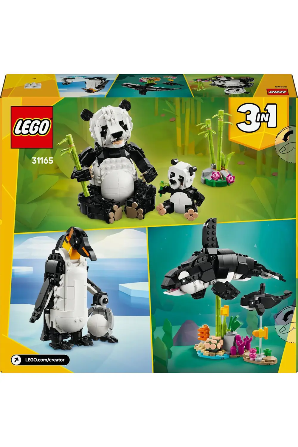 LEGO CREATOR PANDA AİLESİ LEGO CREATOR PANDA AİLESİ