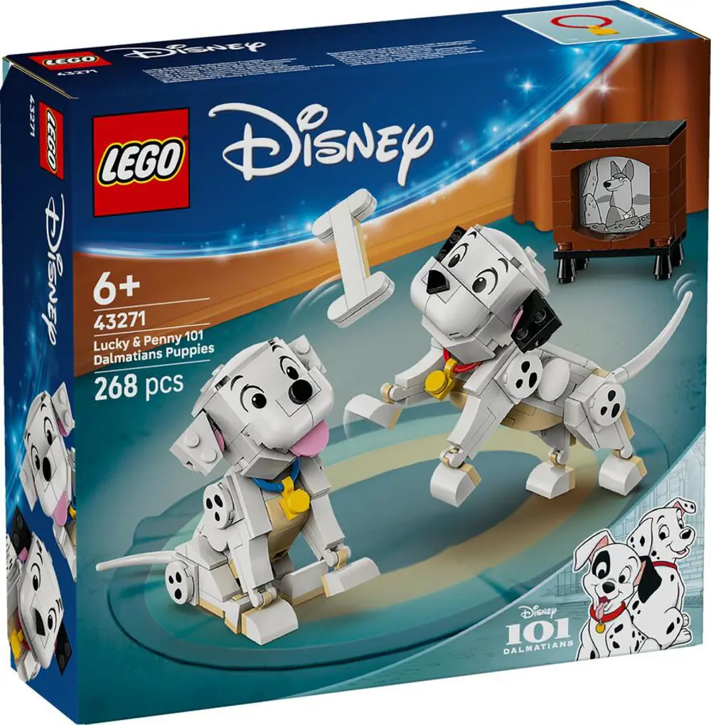 Lego Disney Lucky ve Penny 101 Dalmaçyalı Köpek Yavruları 43271