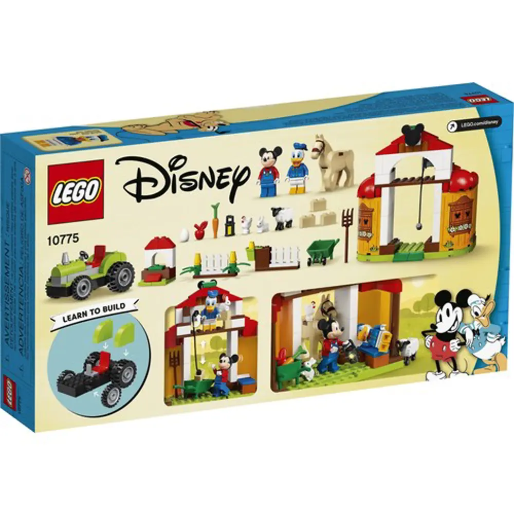 Lego Disney Mickey ve Arkadaşları Mickey Fare ve Donald Duck’ın Ç