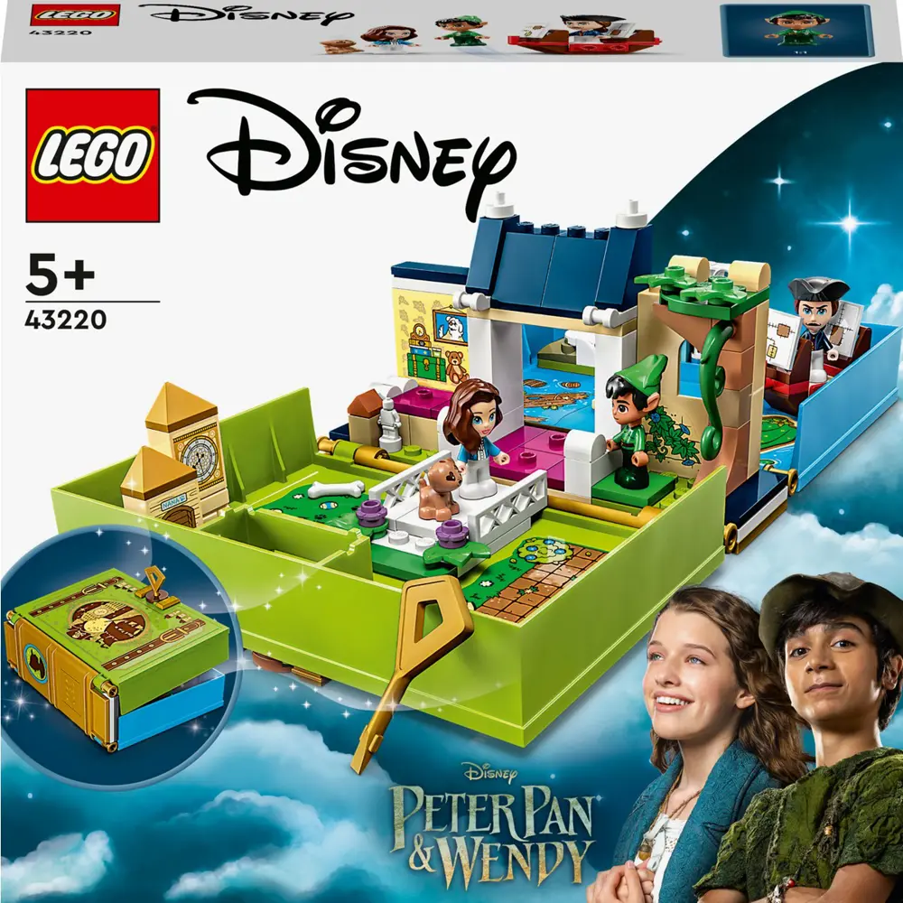 Lego Disney Peter Pan ve Wendy'nin Hikaye Kitabı Macerası 43220