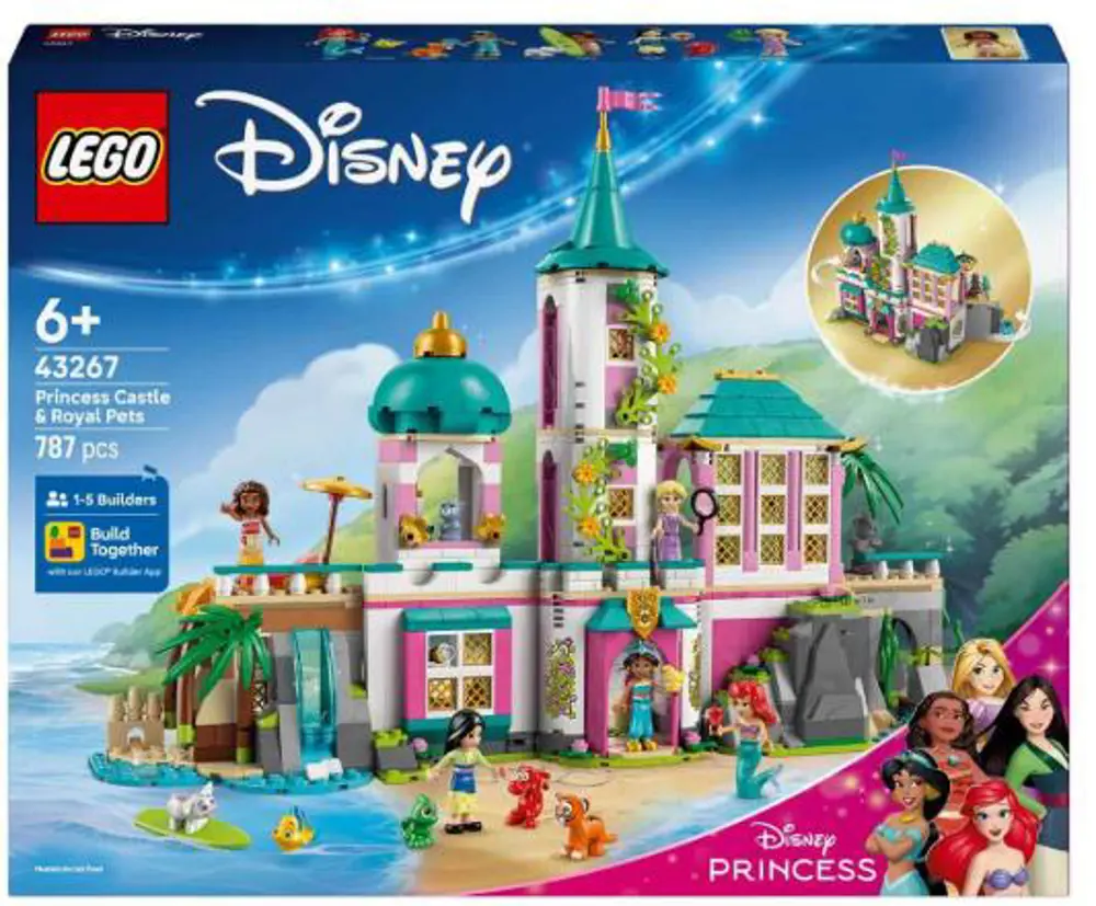 LEGO DISNEY PRENSES 43267 KALE VE KRALİYET HAYVANLARI-4