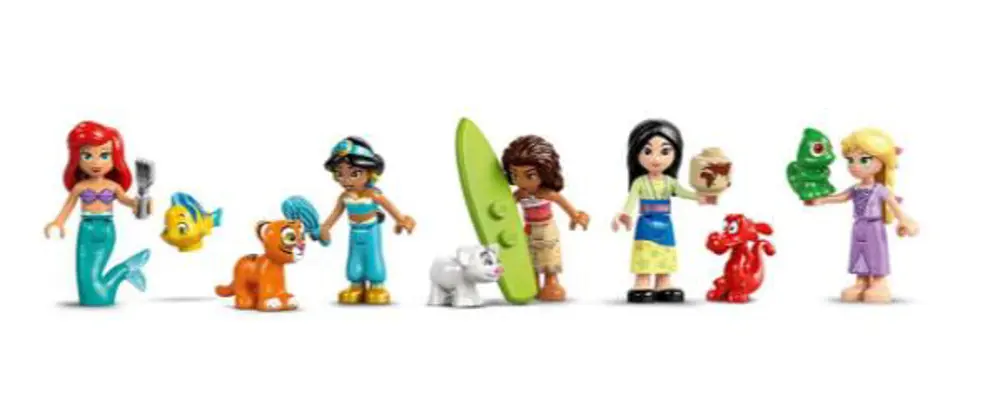 LEGO DISNEY PRENSES 43267 KALE VE KRALİYET HAYVANLARI-4