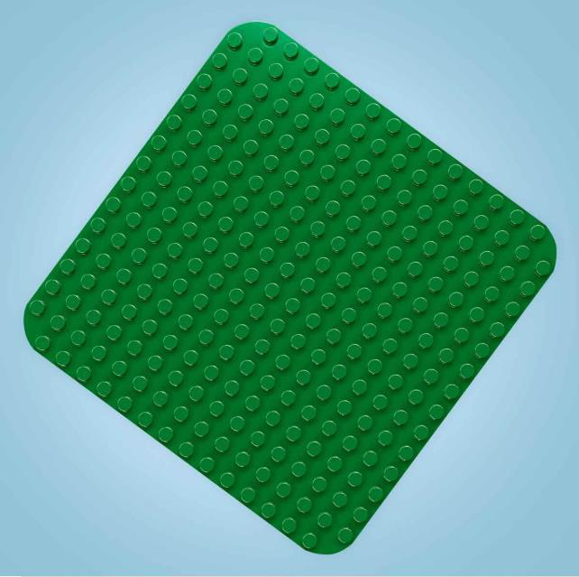 LEGO DUPLO 10460 YESIL YAPIM PLAKASI-10