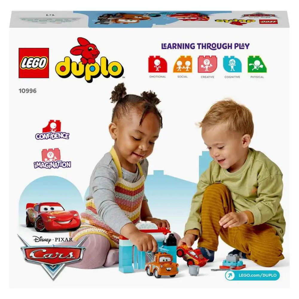 LEGO DUPLO Disney ve Pixar Arabalar Şimşek McQueen ve Mater'in Ot