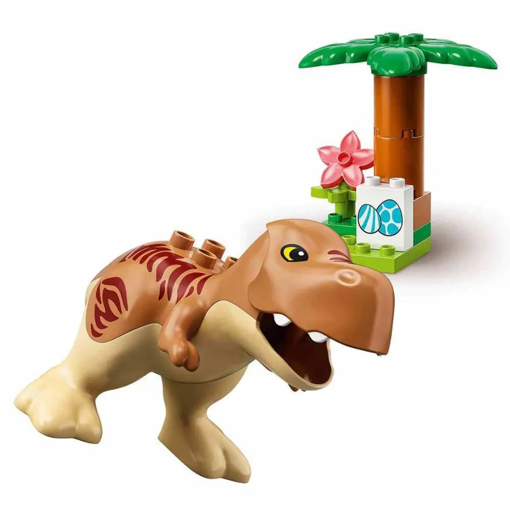 LEGO Duplo Jurassic World T. rex ve Triceratops Dinozor Kaçışı Kü