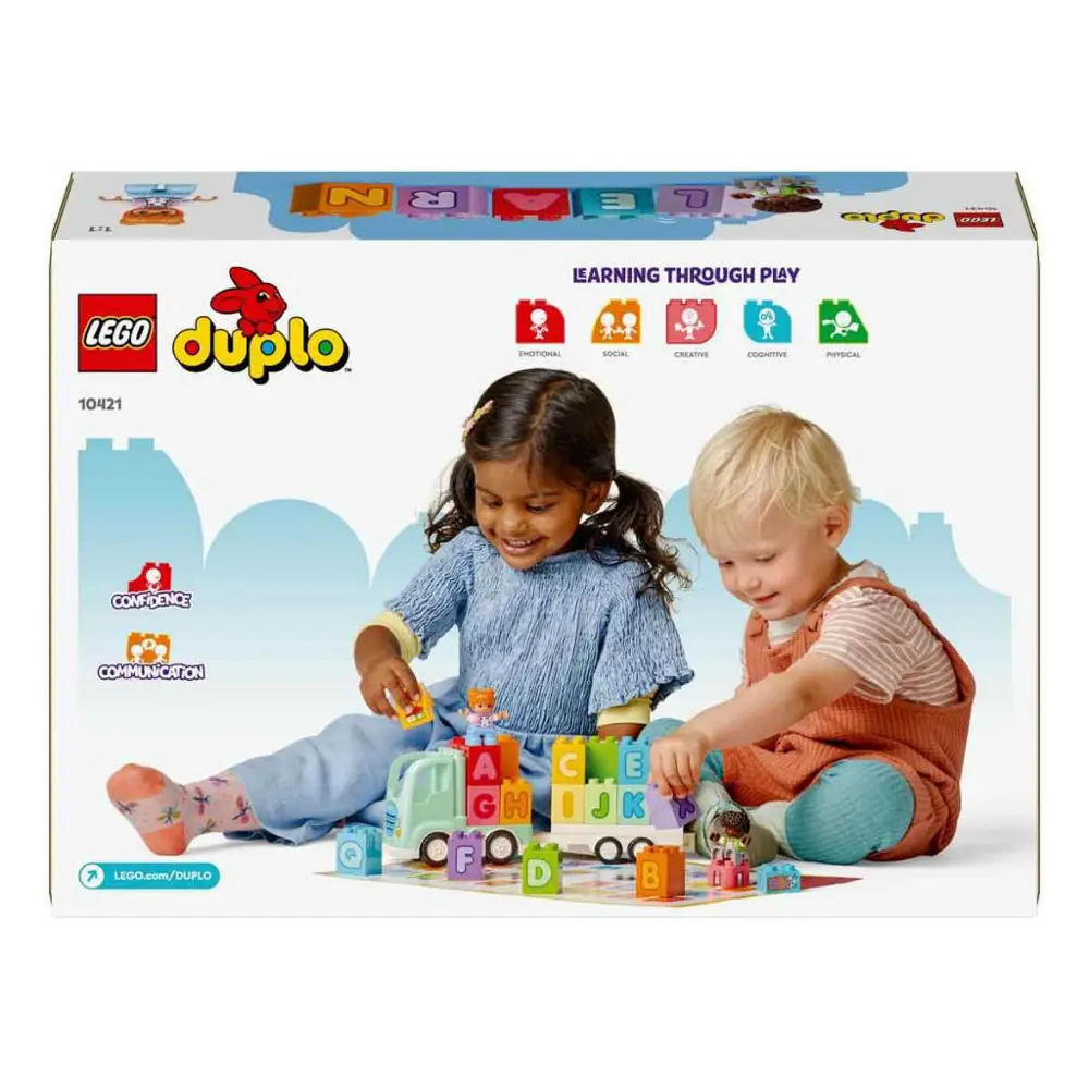 LEGO® DUPLO® Kasabası Alfabe Kamyonu Oyuncağı 10421 LEGO® DUPLO® Kasabası Alfabe Kamyonu Oyuncağı 10421