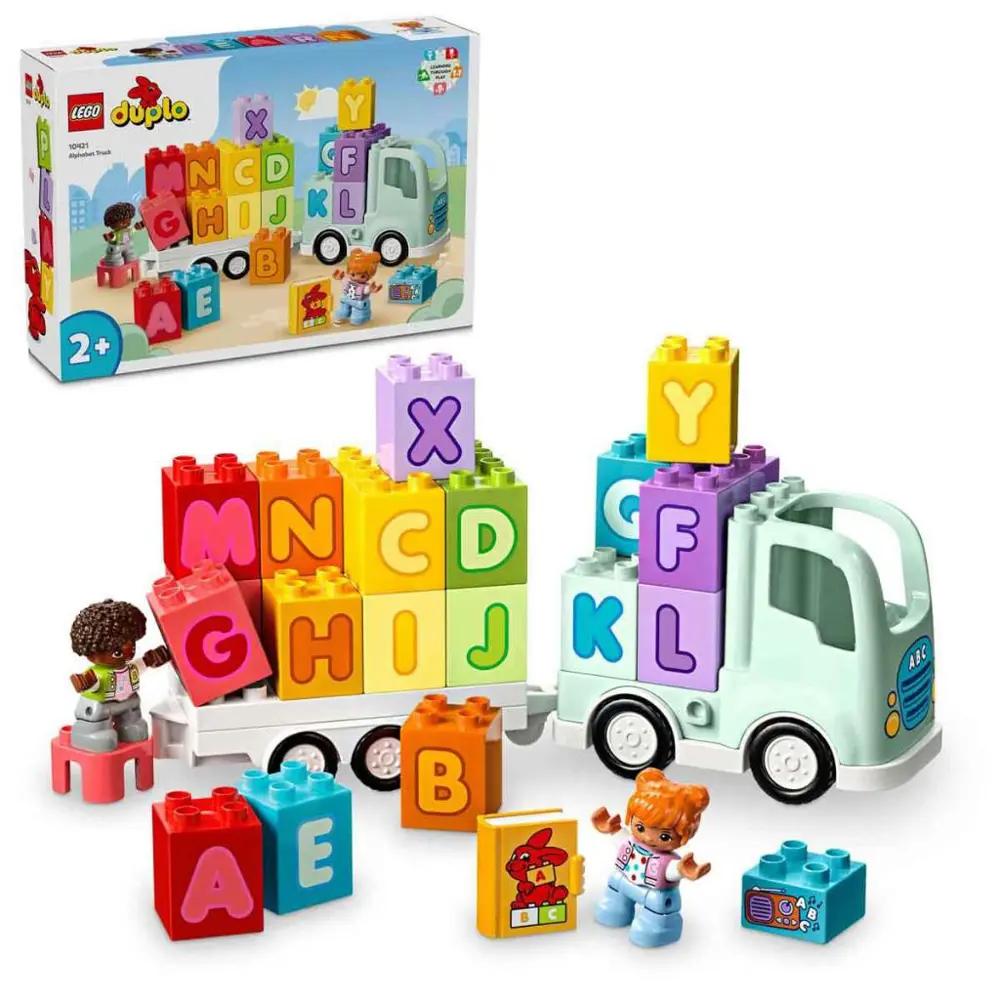LEGO® DUPLO® Kasabası Alfabe Kamyonu Oyuncağı 10421 LEGO® DUPLO® Kasabası Alfabe Kamyonu Oyuncağı 10421