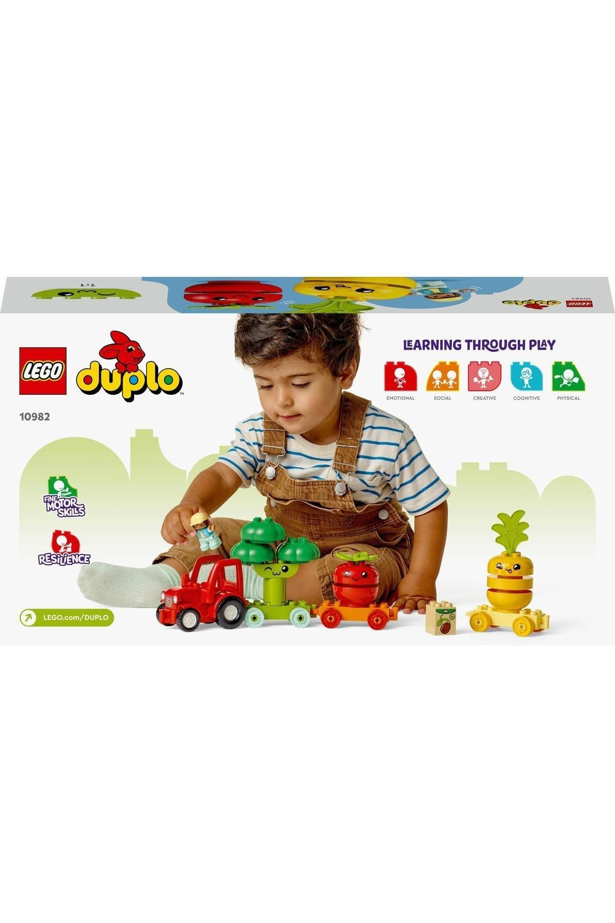 LEGO DUPLO VEGETABLE TRAKTÖR 10982